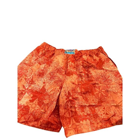 Jimmy Buffett Its 5 O'Clock Somewhere Mens Swim/Board Shorts Orange Draw String - Picture 5 of 7